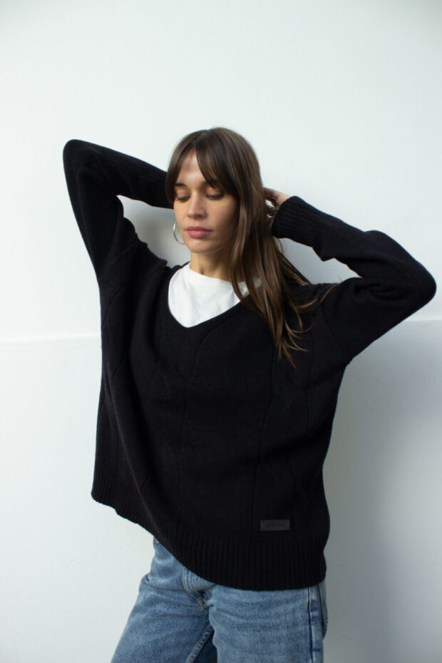 Sweater ALBA negro - S