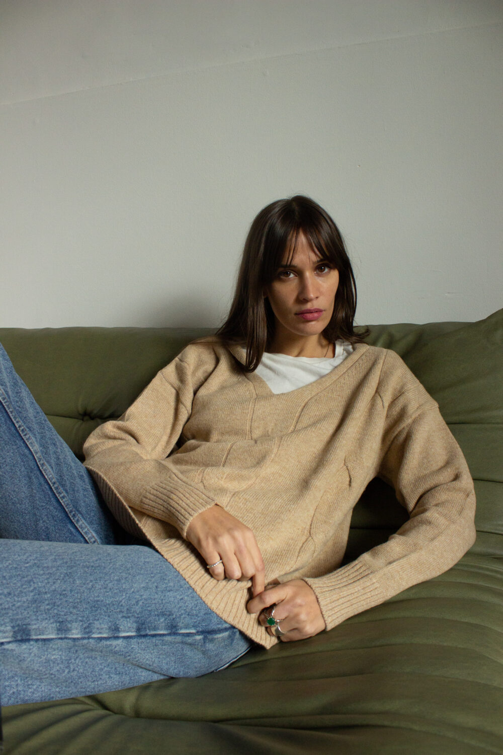 Sweater ALBA camel