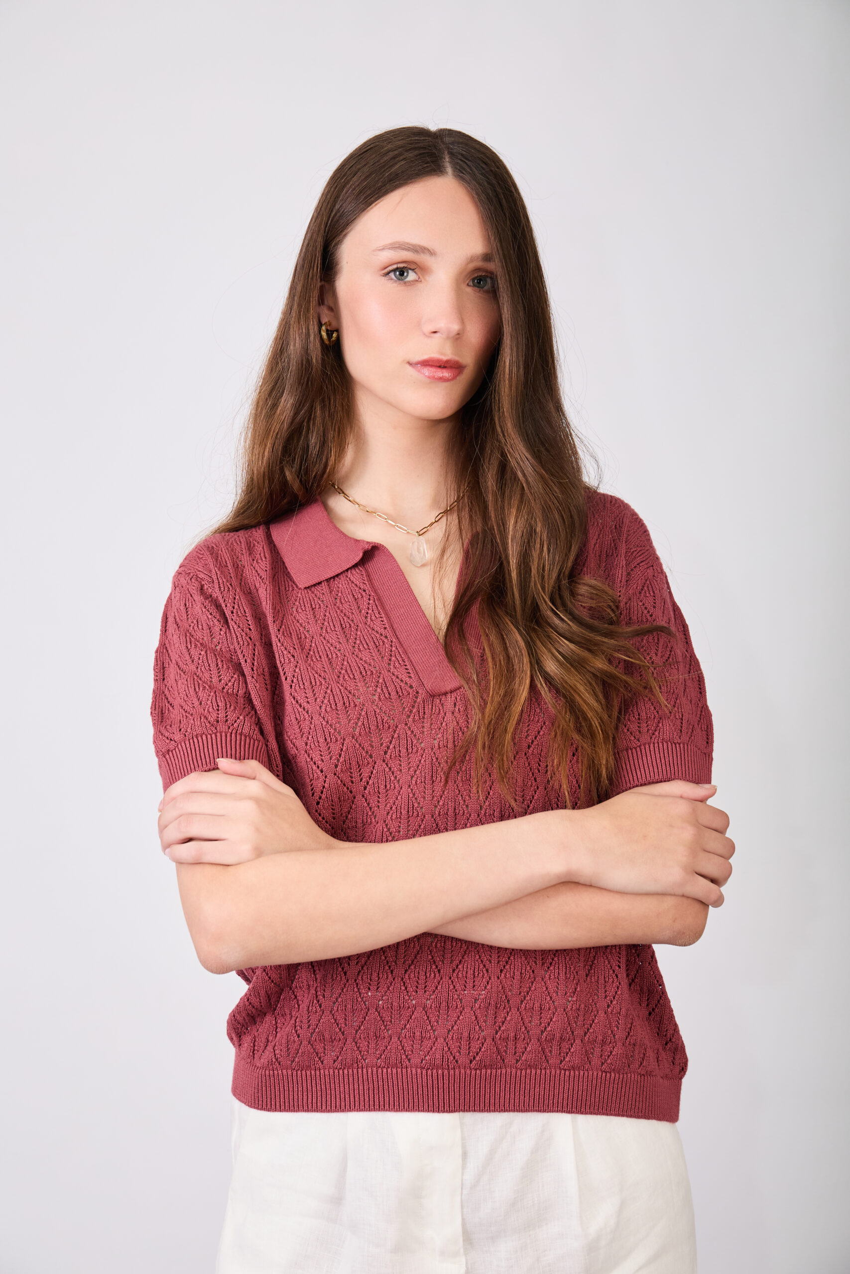 Chomba Aqua color guinda