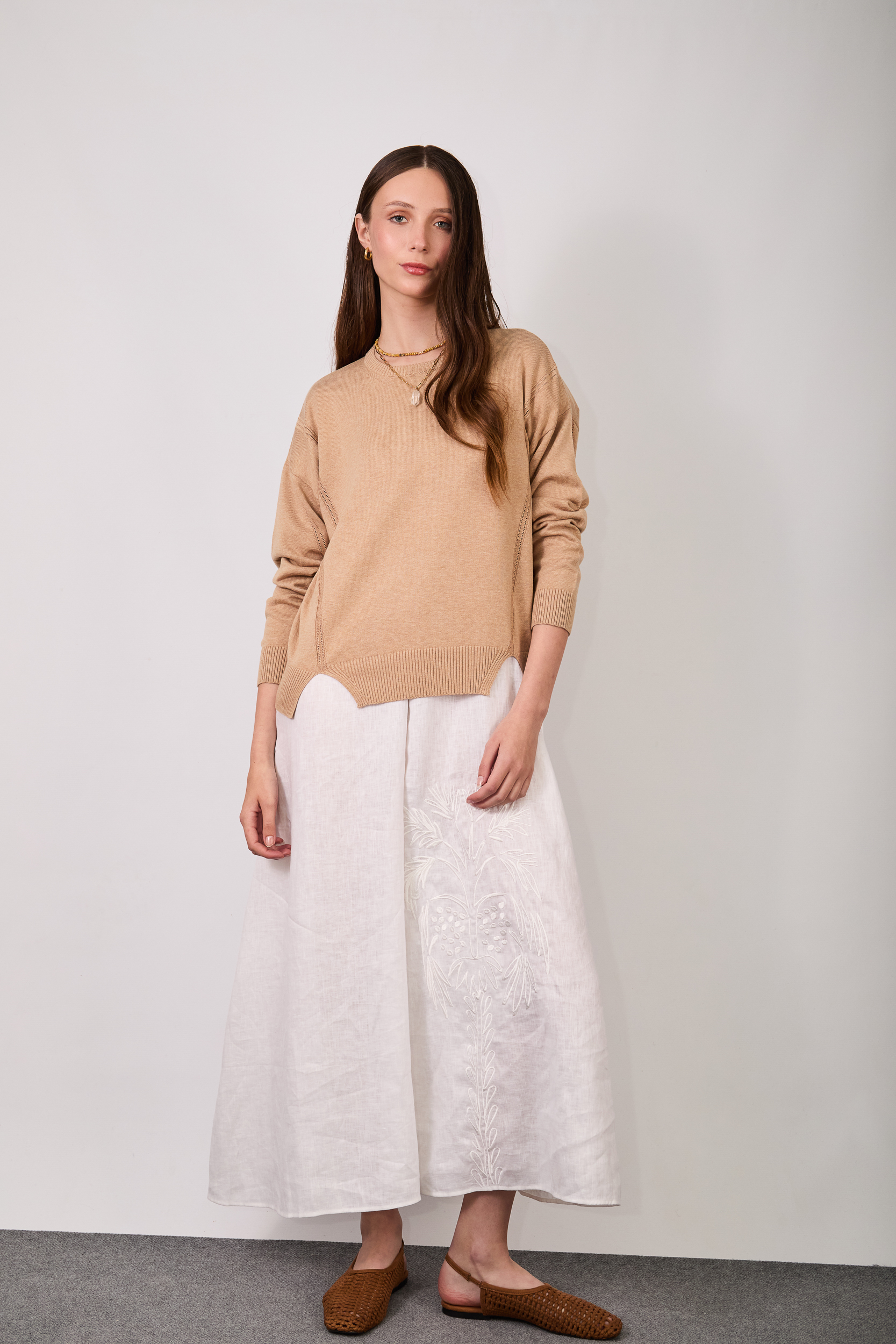 Sweater Aria camel