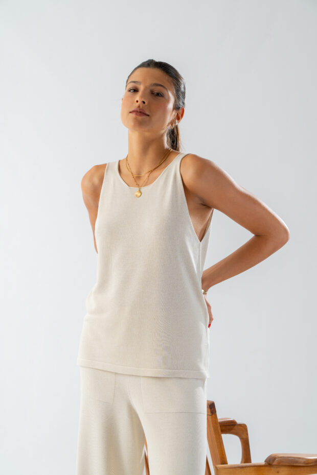 Musculosa Coco crudo