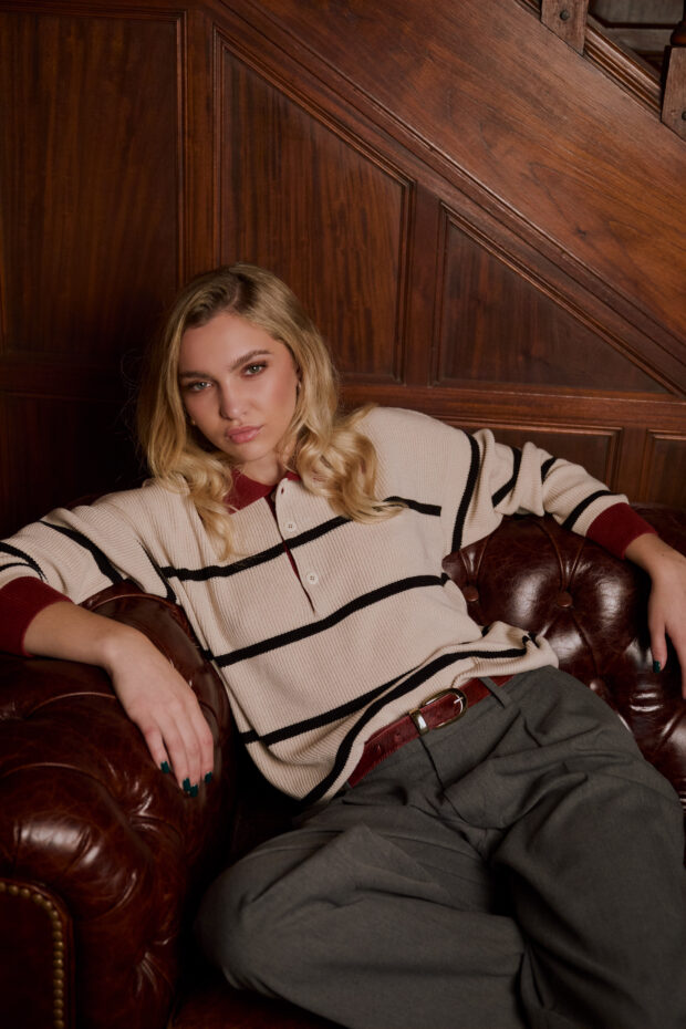 Sweater Névoa avena