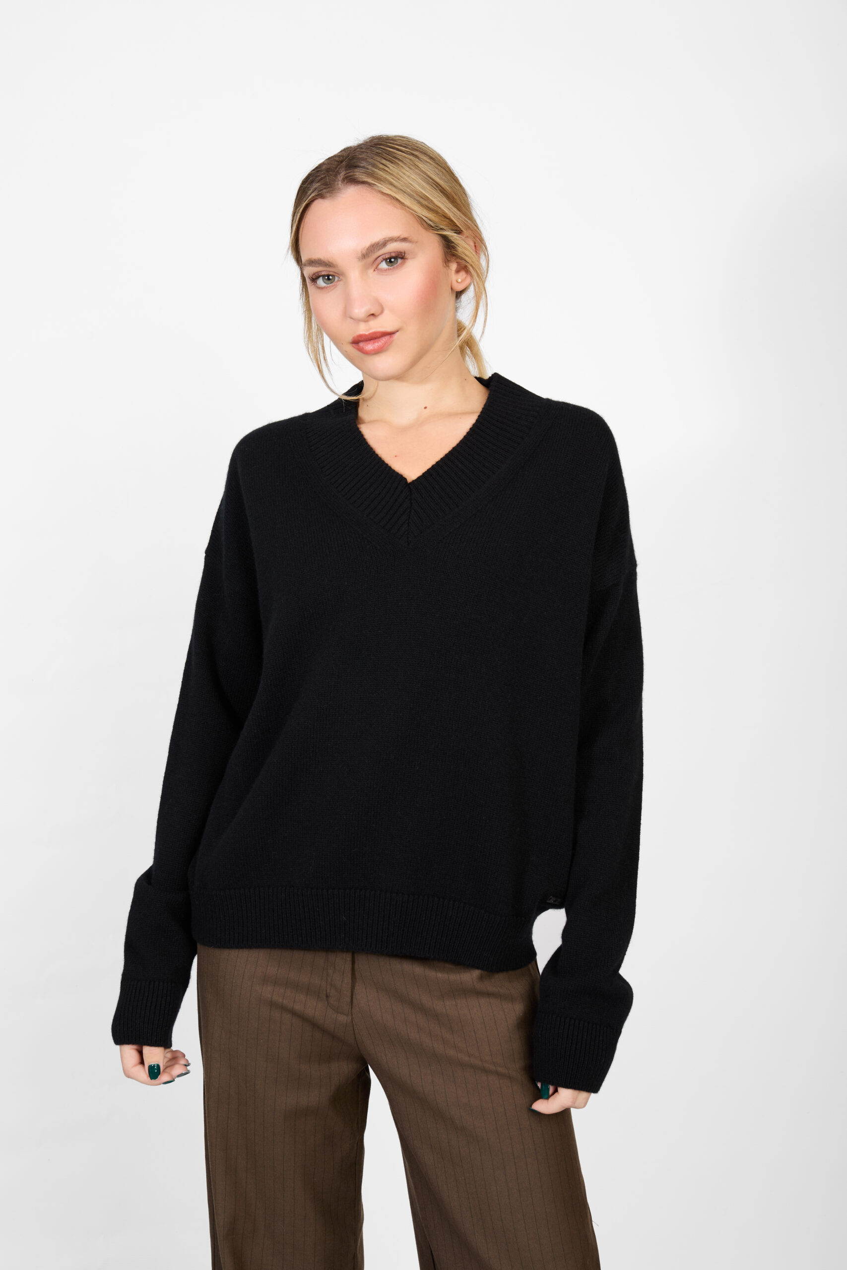 Sweater Lana Cashmere negro