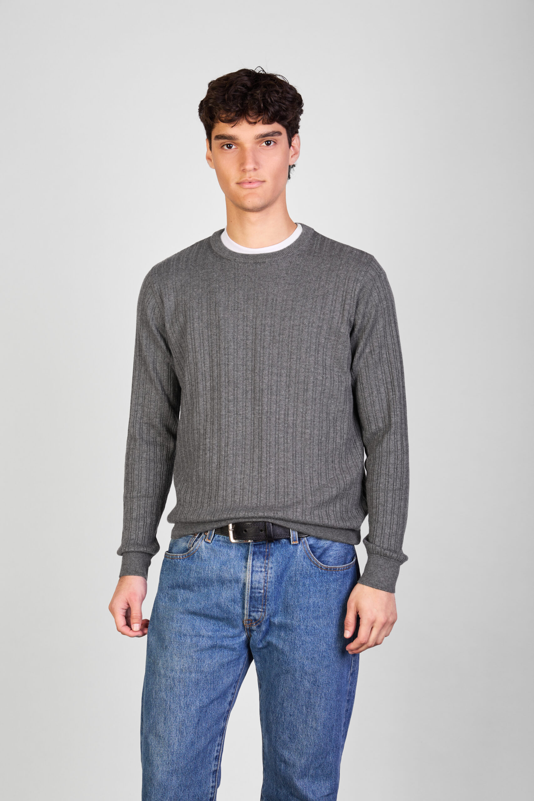 Sweater Senda gris medio