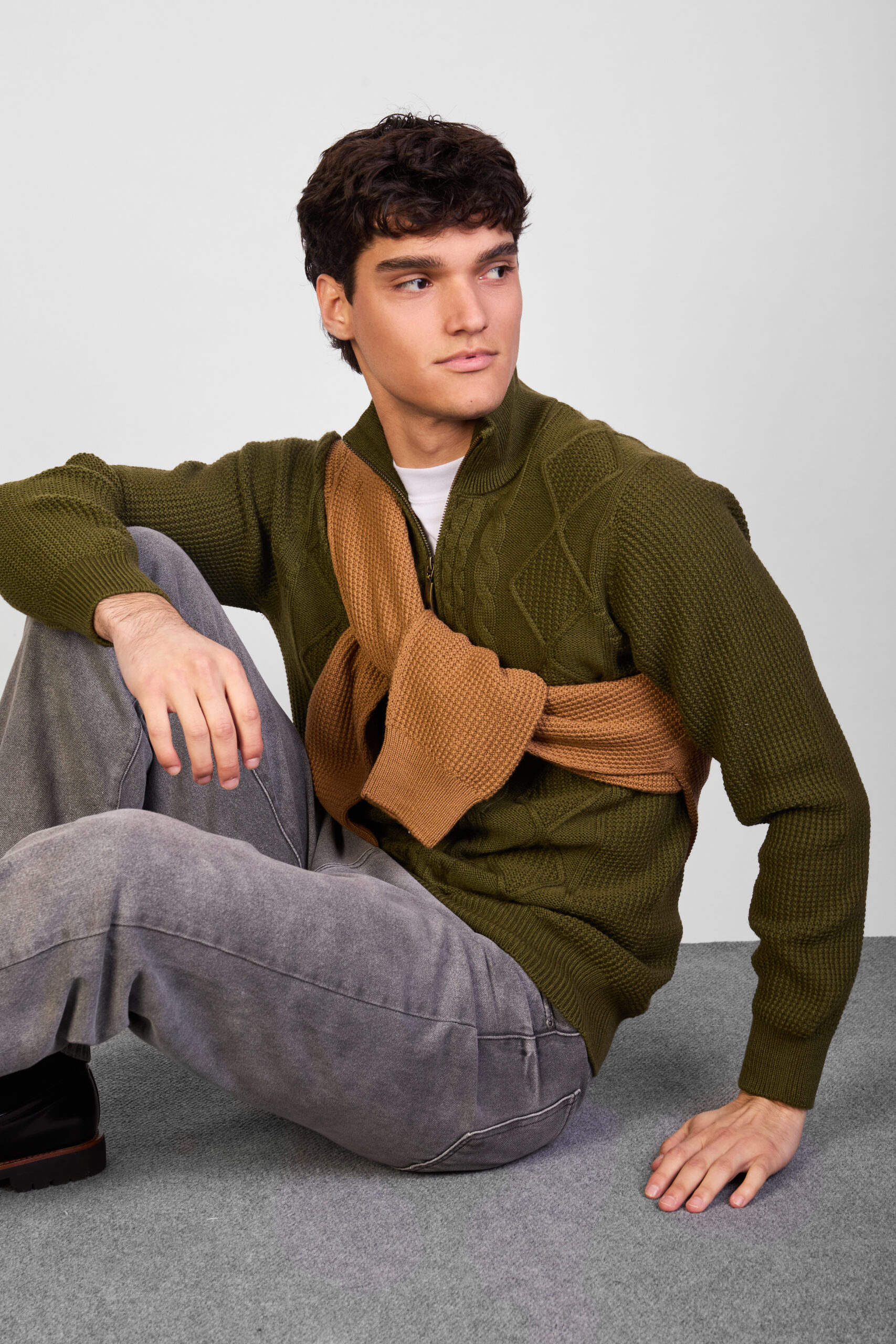 Sweater Éter verde