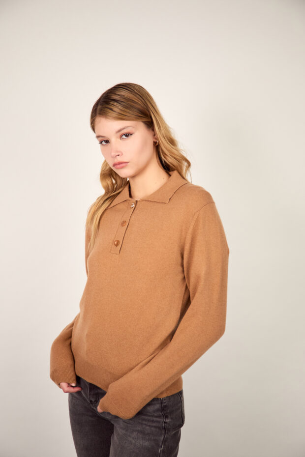 Chomba Lana Cashmere tostado