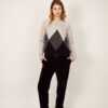 Sweater Rombos negro