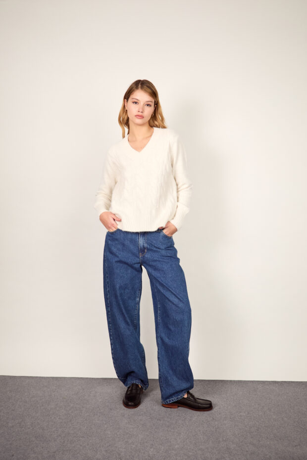 Sweater Caoba crudo