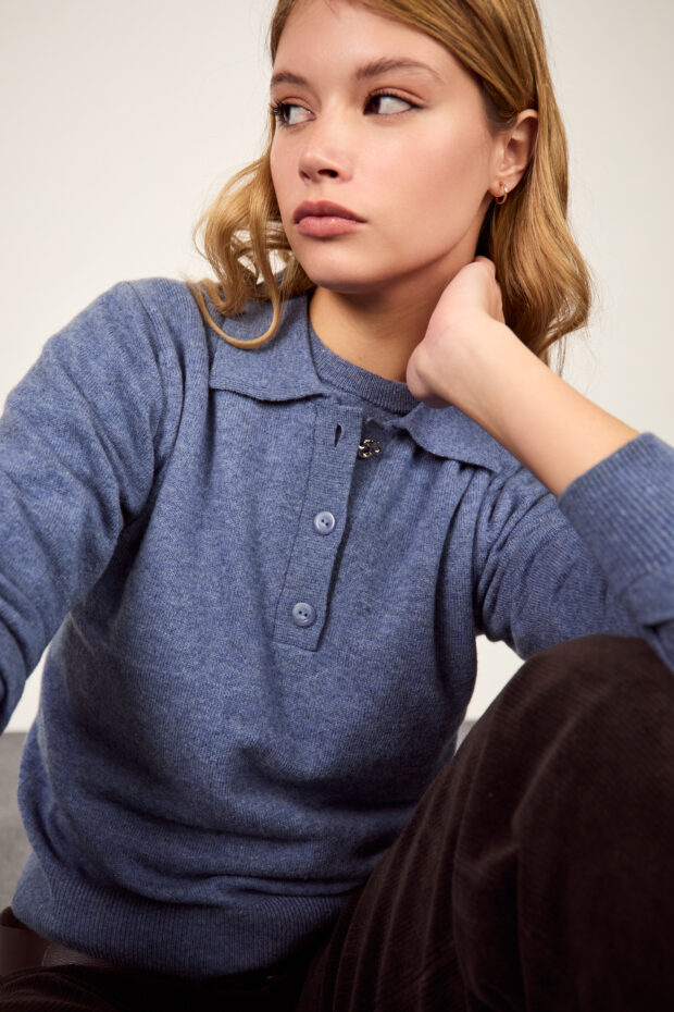 Chomba Lana Cashmere azulino