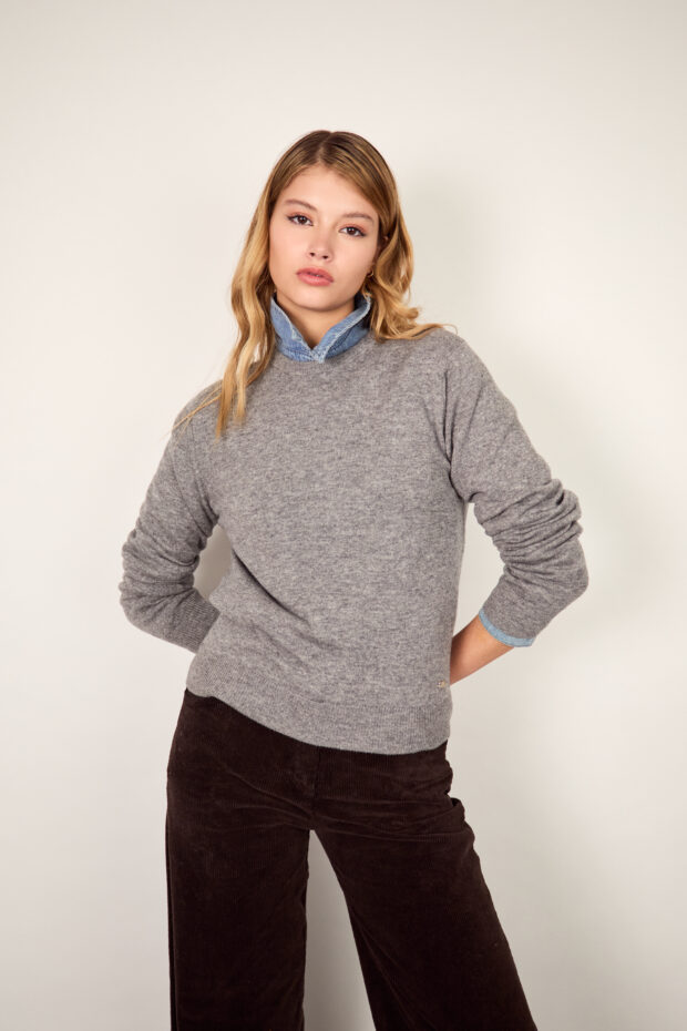 Redondo Lana Cashmere gris medio
