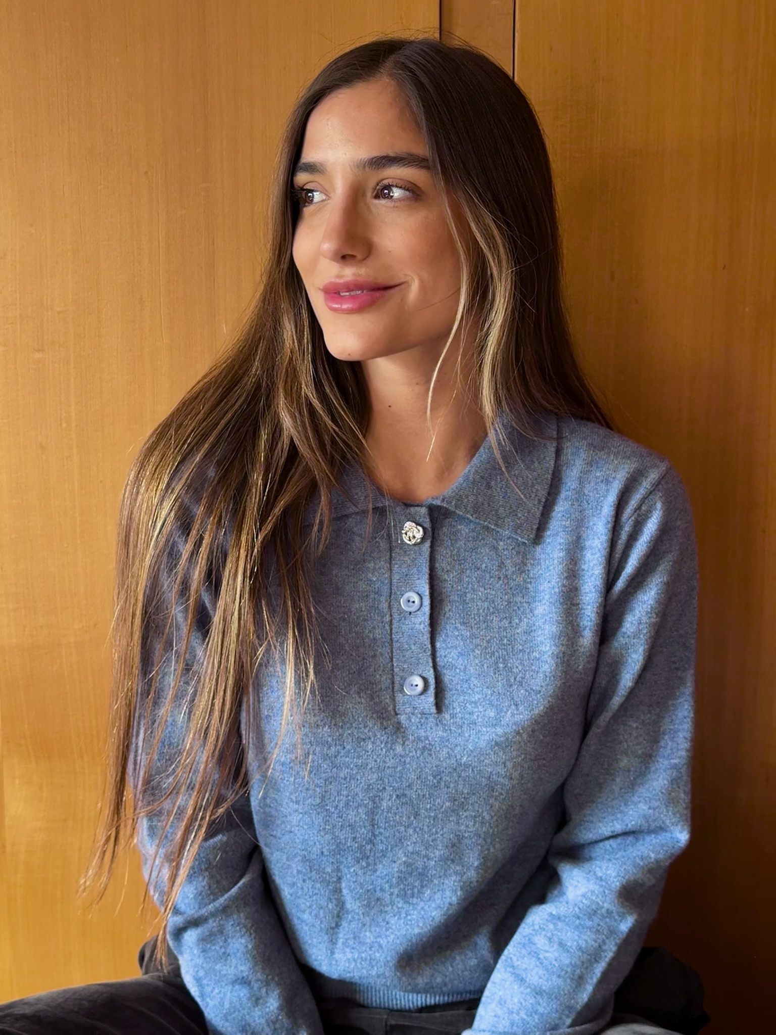 Chomba Lana Cashmere azulino