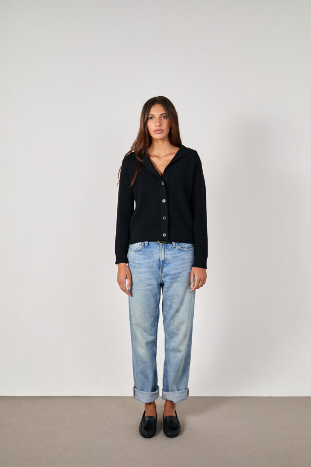 Cardigan Pausa negro