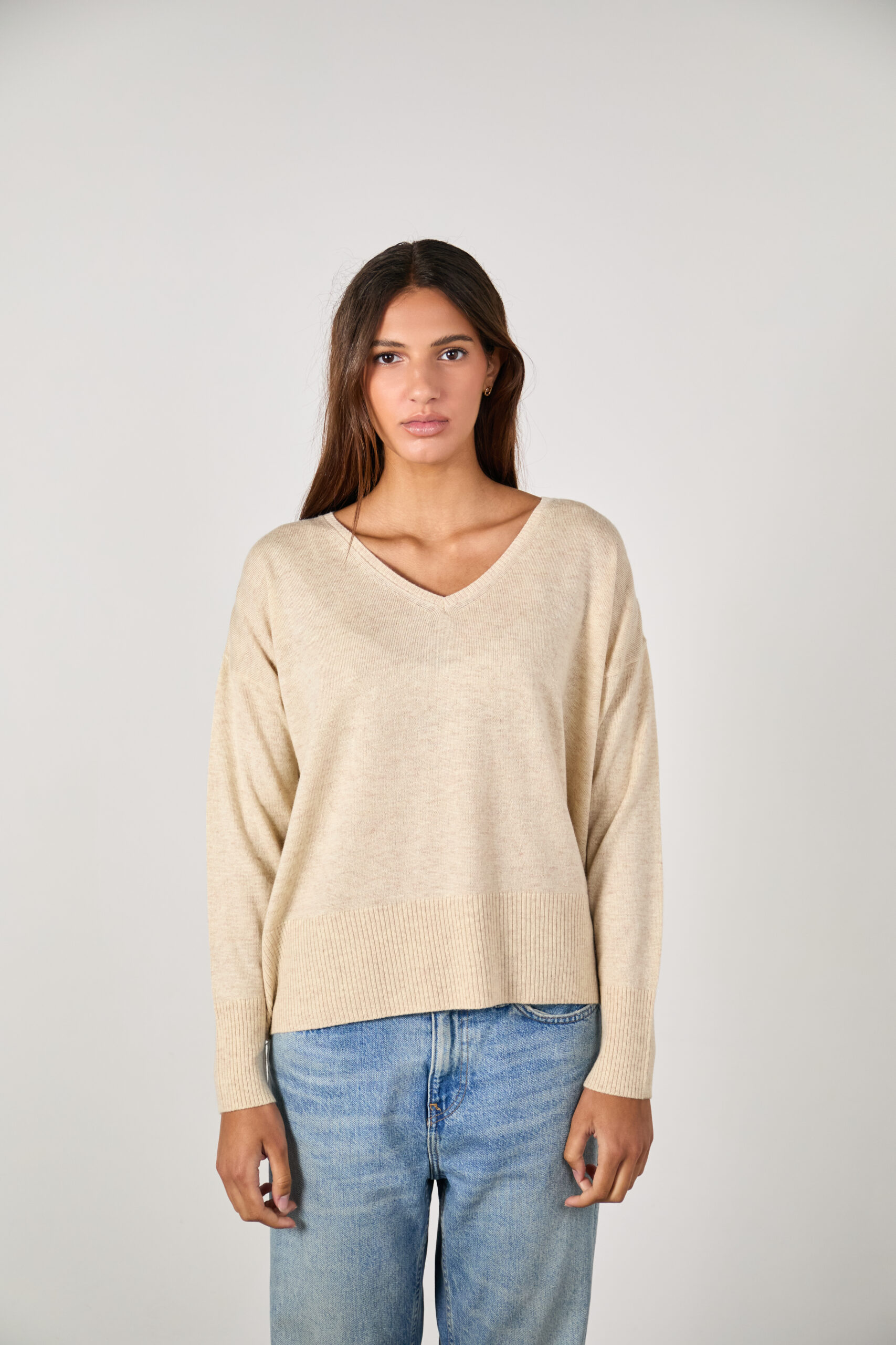 Sweater Reflejo crudo